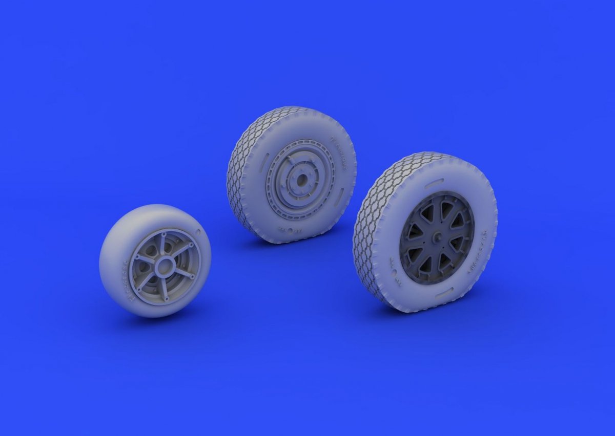 Roues Eduard 648203 P-39 fin 1/48 (EDUARD) – Bild 2