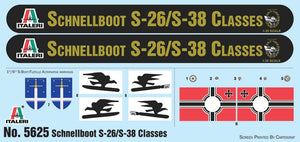 Italeri 5625 SCHNELLBOOT S-26 / S-38 1/35 – immagine 14