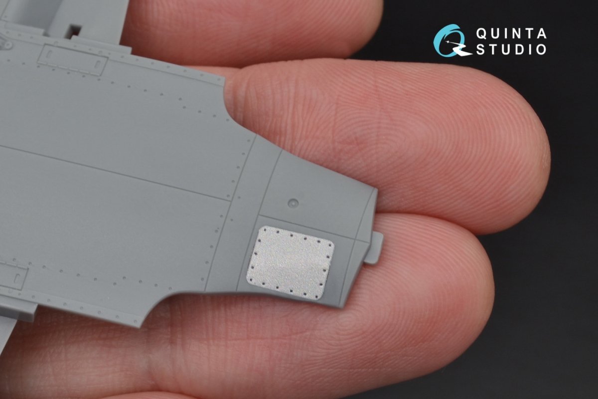 Intérieur imprimé en 3D et coloré sur papier décalcomanie Quinta Studio QD48103 Bf 109G-6 (pour maquette Tamiya) 1/48 – immagine 8
