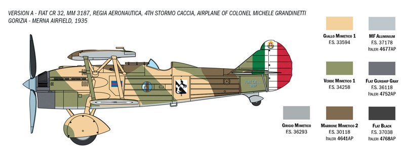 Italeri 1438 CR.32 Freccia 1/72 – image 7