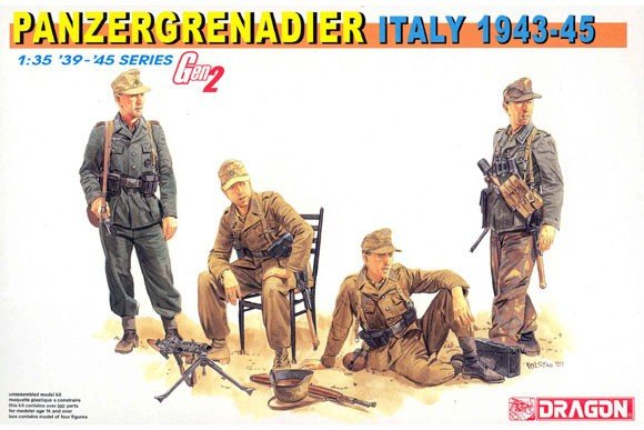 Dragon 6348 Panzergrenadiers allemands Italie (1/35)