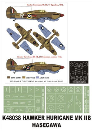 Montex K48038 Hawker Hurricane IIB 1/48