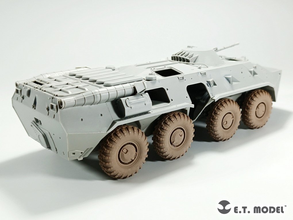Roues de route lestées ET Model P35-113 pour BTR-80 APC russe (étroites) (impression 3D) pour maquette TRUMPETER au 1/35 – image 8