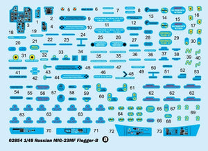 Trumpeter 02854 MIG-23MF Flogger-B 1/48 – imagen 13