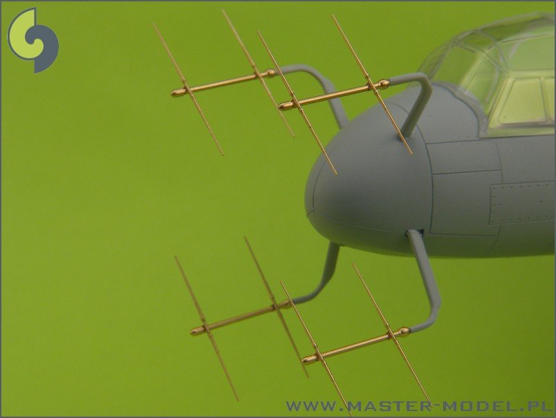 Master AM-48-027 Radar allemand FuG 220 Lichtenstein SN-2 (utilisé sur les chasseurs de nuit Bf 110, Ju 88) (1/48) – image 2