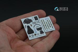 Intérieur coloré imprimé en 3D sur papier décalcomanie Quinta Studio QD48491 I-16 (pour kit Zvezda) 1/48 – image 9