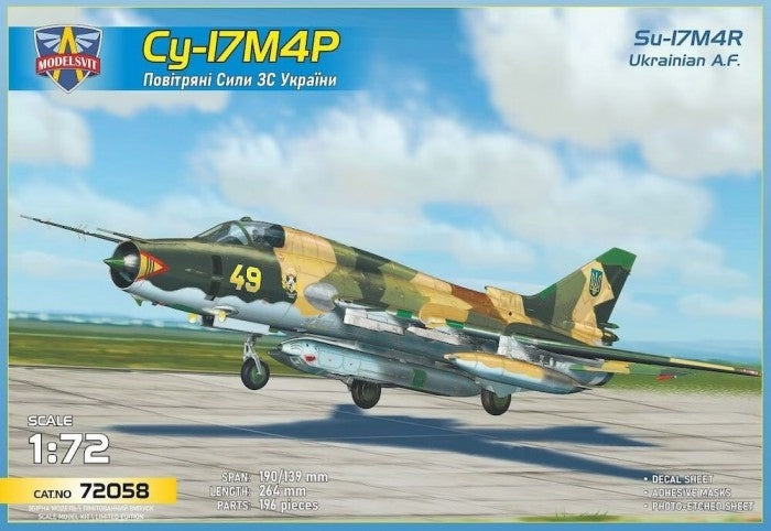 Modelsvit 72058 Su-17M4R AF ukrainien 1/72