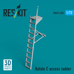 Échelle d&amp;#39;accès RESKIT RSU72-0202 Rafale C (Impression 3D) 1/72
