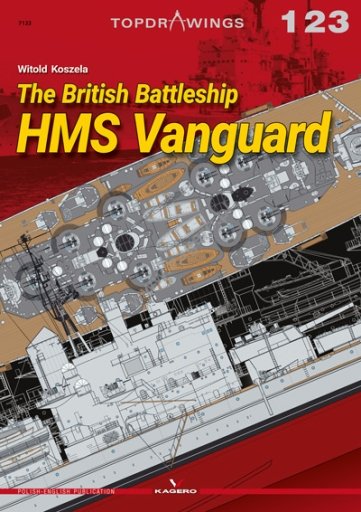 Kagero 7123 Le cuirassé britannique HMS Vanguard EN/PL