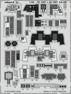 Maquette Eduard 491087 EA-6B 1/48 KINETIC