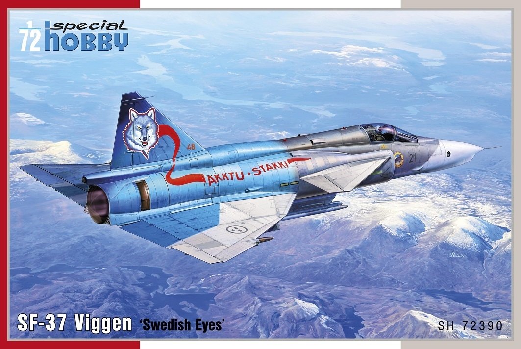 Special Hobby 72390 SF-37 Yeux suédois Viggen&amp;#39; 1/72