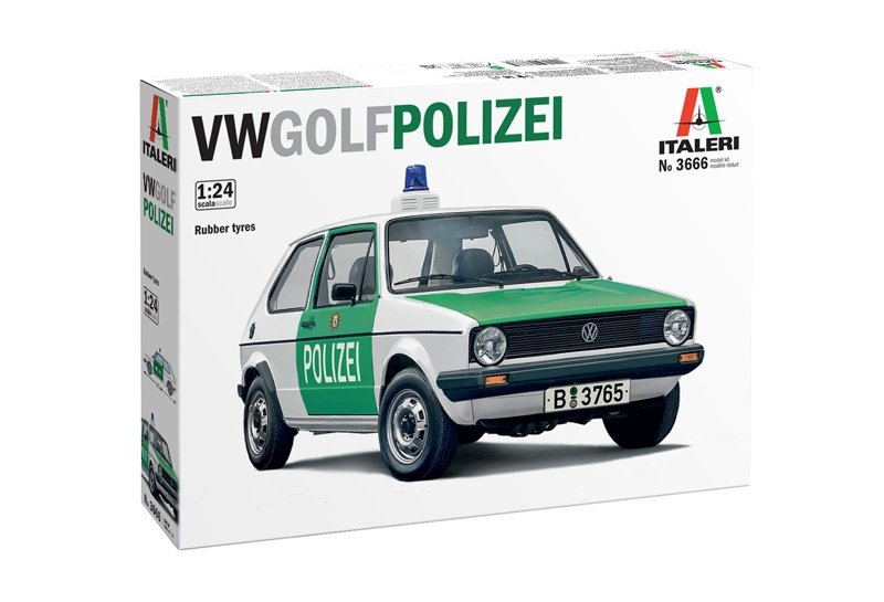 Italeri 3666 VW Golf Polizei 1/24  – image 2