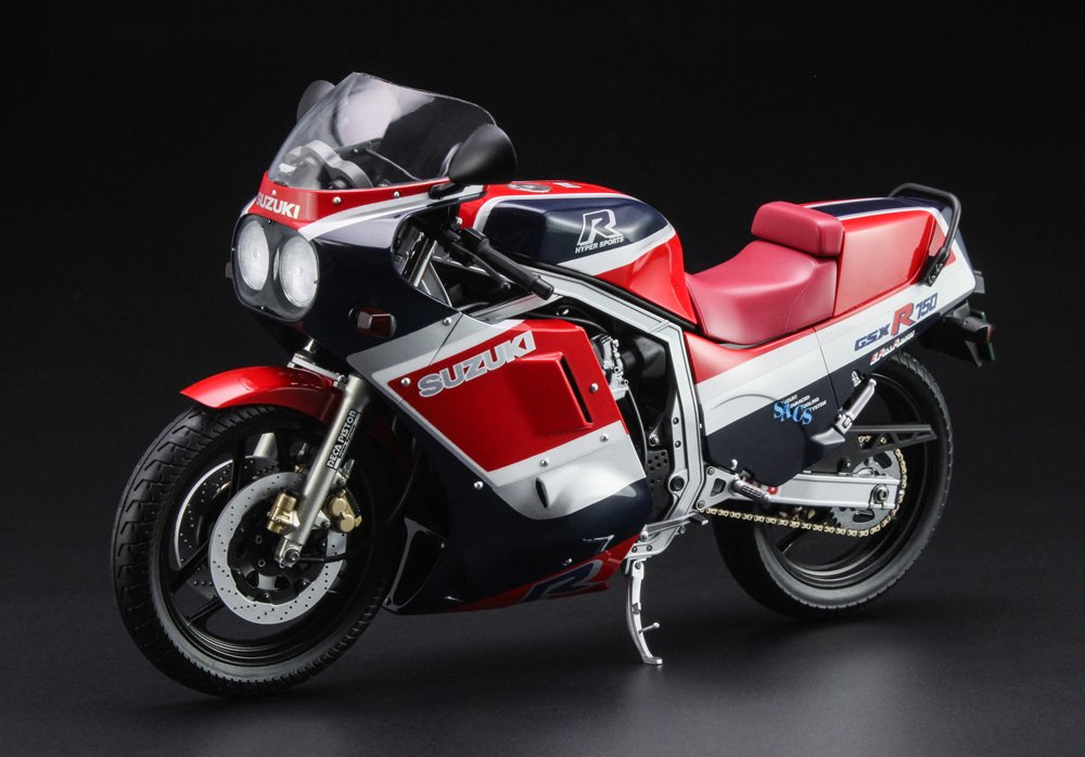 Hasegawa 21741 Suzuki GSX-R750 (G) (GR71G) « Rouge/Bleu » (1986) 1/12  – immagine 2