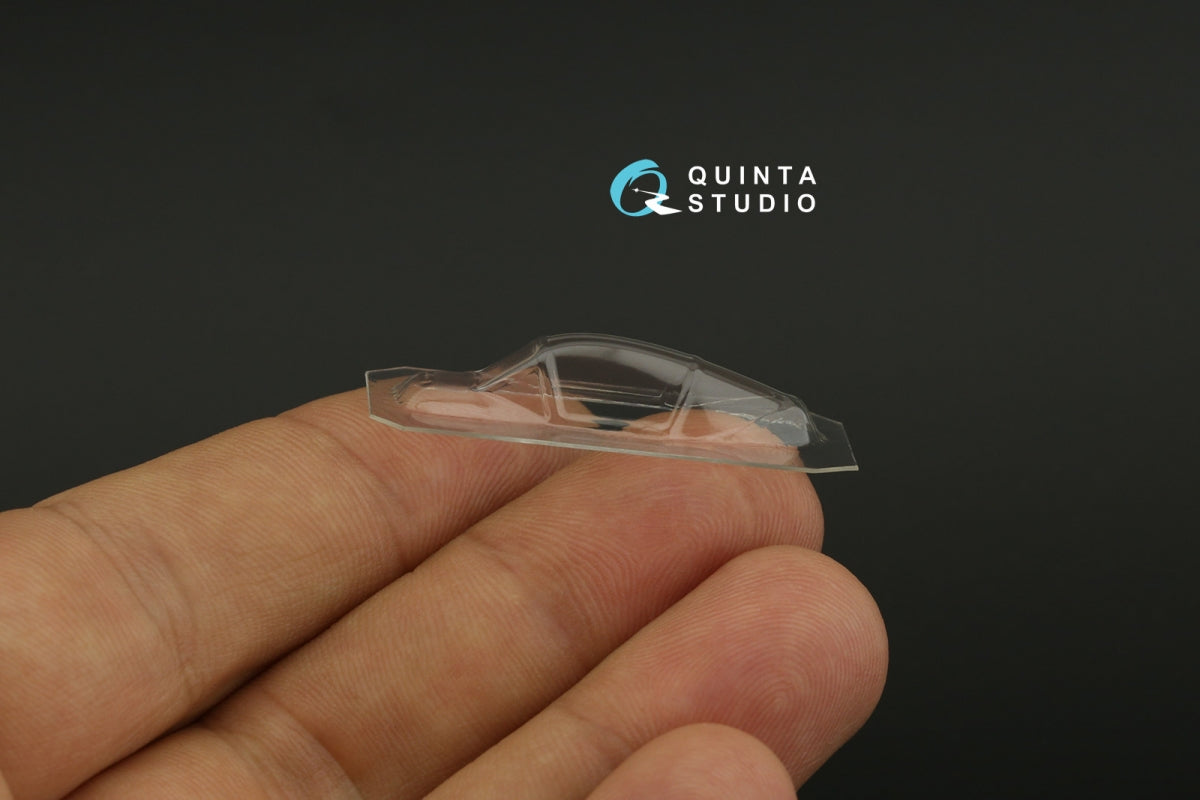 Quinta Studio QC72049 Me-262A verrière transparente sous vide (Airfix) 1/72  – image 3