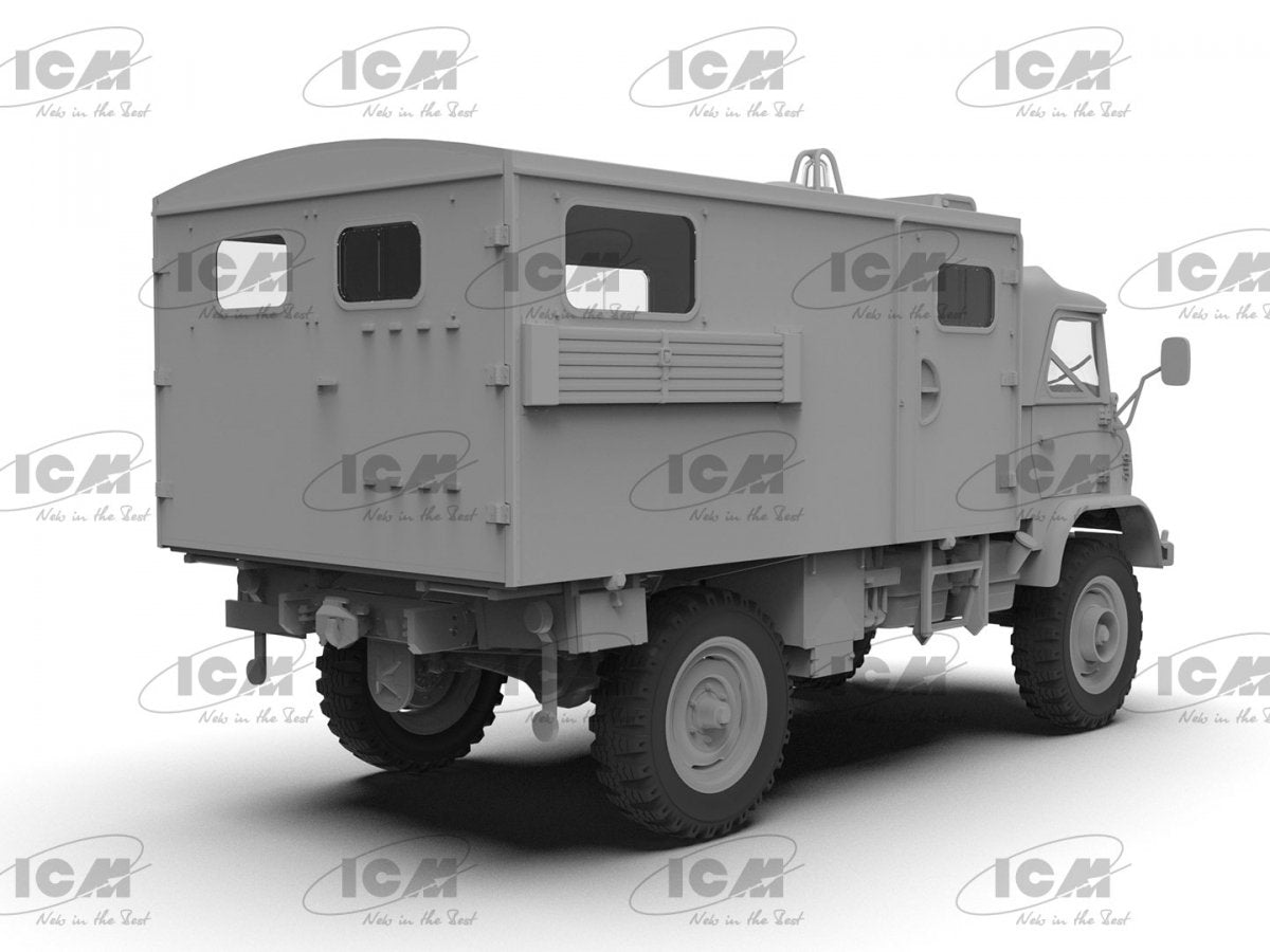 ICM 35138 Unimog S 404 Krankenwagen Ambulance militaire allemande 1/35 – image 13