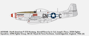 Airfix 01004B North American P-51D Mustang 1/72 – zdjęcie 2