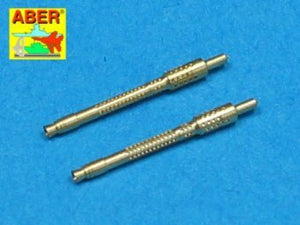 Aber A48 005 Ensemble de 2 canons pour mitrailleuses d&amp;#39;avion allemandes de 13 mm MG 131 (type ancien) (1/48)