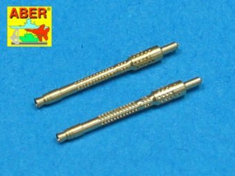 Aber A48 005 Ensemble de 2 canons pour mitrailleuses d&amp;#39;avion allemandes de 13 mm MG 131 (type ancien) (1/48)