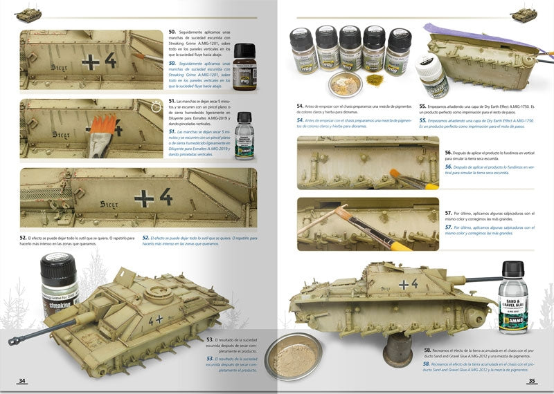 Ammo by Mig 6303 Comment peindre des chars allemands du milieu de la Seconde Guerre mondiale (février 1943 - septembre 1944) (bilingue anglais et espagnol) – image 4