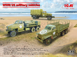 ICM DS3528 Véhicules militaires américains de la Seconde Guerre mondiale, échelle 1/35