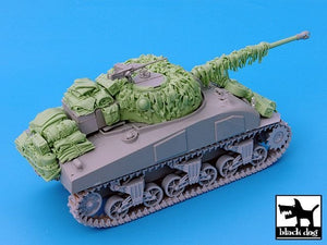 Black Dog T35028 Filet de camouflage en ruban de jute pour Sherman Firefly britannique 1/35  – image 2