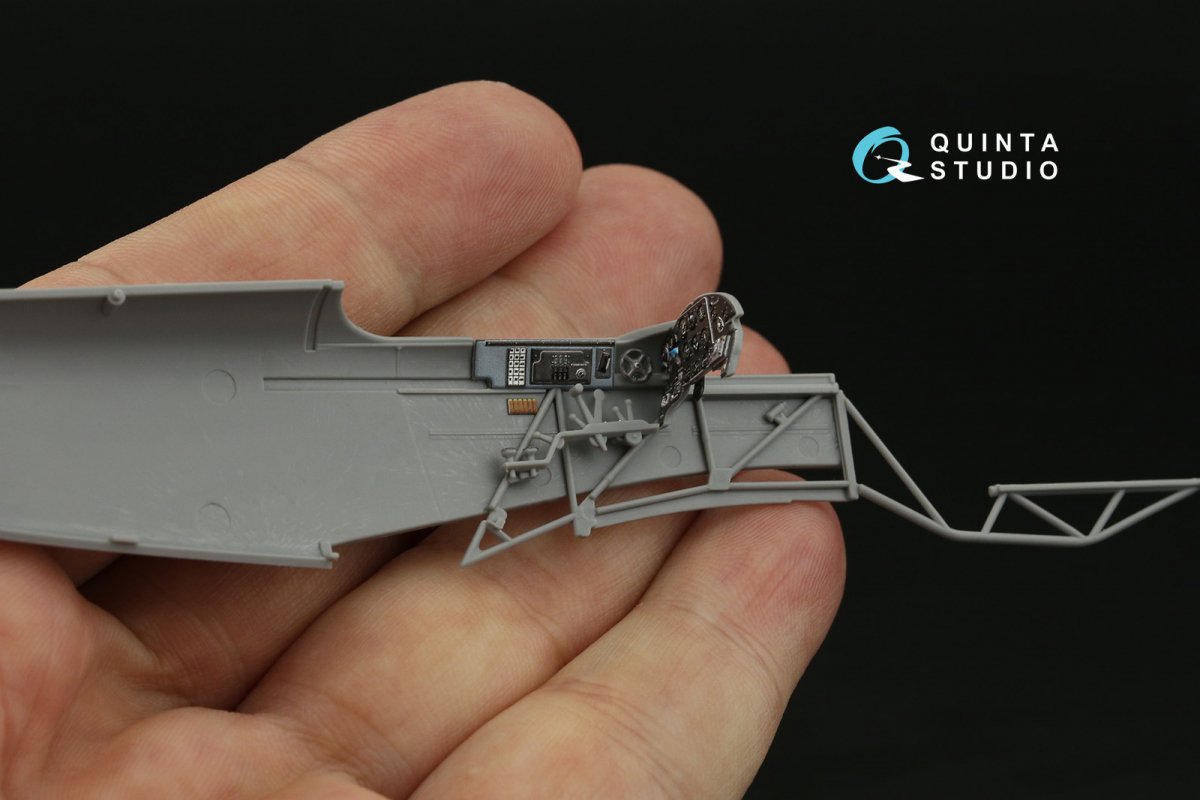 Quinta Studio QD48398 Yak-9T Intérieur imprimé en 3D et coloré sur papier décalque (Zvezda) 1/48 – immagine 9