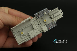 Intérieur imprimé en 3D et coloré sur papier décalcomanie pour F-15C Late/F-15J Late (Tamiya) (petite version) Quinta Studio QDS-32157 – image 6