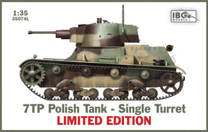 IBG 35074L 7TP Char polonais - Tourelle unique ÉDITION LIMITÉE 1/35