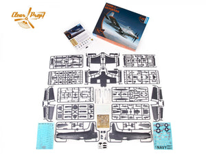 Hélice transparente ! Kit avancé CP4802 XA2D-1 Skyshark ADVANCED au 1/48 – image 2