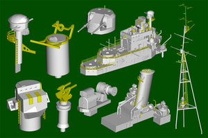 Trumpeter 05366 HMS Naiad 1/350 – immagine 14