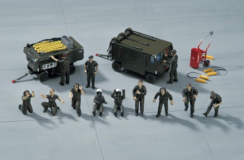 Hasegawa X48-4 Ensemble d&amp;#39;équipage au sol américain A (1/48) – imagen 2