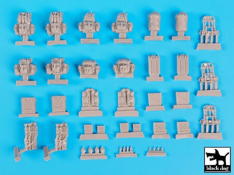Black Dog T35164 US Army(Vietnam)equipment accessories set 1/35 – zdjęcie 6