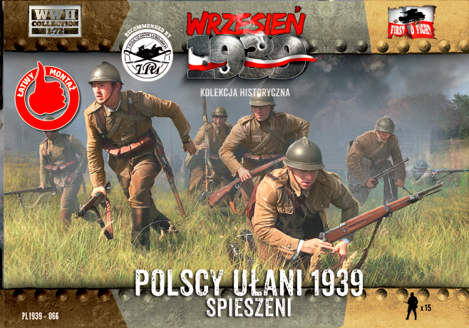 Premiers à combattre PL066 1939 Uhlans polonais 1939 Démontés 1/72 – image 2