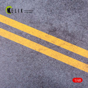 KELIK KS48008 ROUTE EN ASPHALTE POUR DRONES OU TOUT - ACRYLIQUE 3 MM (240 X 240 MM) 1/48 – image 4