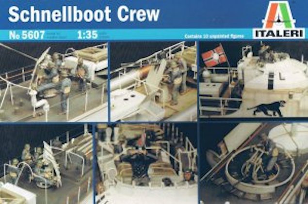 Italeri 5607 S-100 Schnellboot Crew 1/35