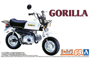 Aoshima 06343 Honda Z50J Gorille &amp;#39;78 1/12