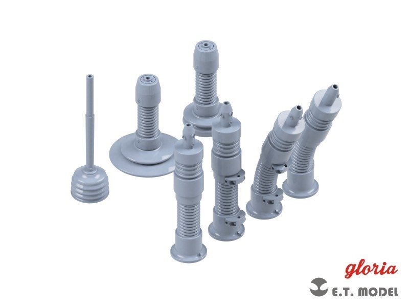 Base de mât d&amp;#39;antenne pour véhicule de l&amp;#39;armée américaine de la Seconde Guerre mondiale ET Model P35-202 (impression 3D) 1/35 – immagine 4