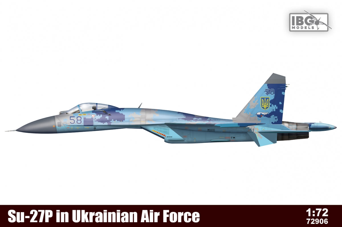 IBG 72906 Su-27P de l'armée de l'air ukrainienne, échelle 1/72