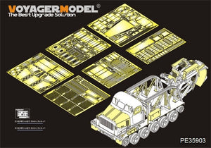 Véhicule de terrassement à grande vitesse russe BTM-3, modèle Voyager PE35903, pour TRUMPETER, échelle 1/35