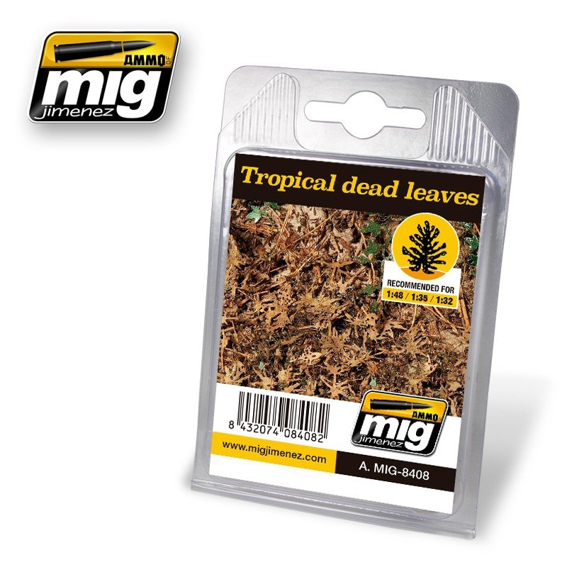 Munitions de Mig Jimenez 8408 Feuilles tropicales