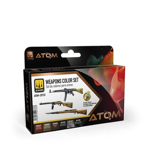 AMMO par Mig Jimenez 20733 ATOM Ensemble de couleurs pour armes 6x20ml