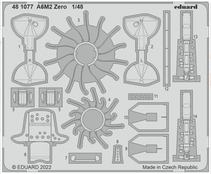 Eduard 481077 A6M2 Zero EDUARD 1/48 – immagine 2
