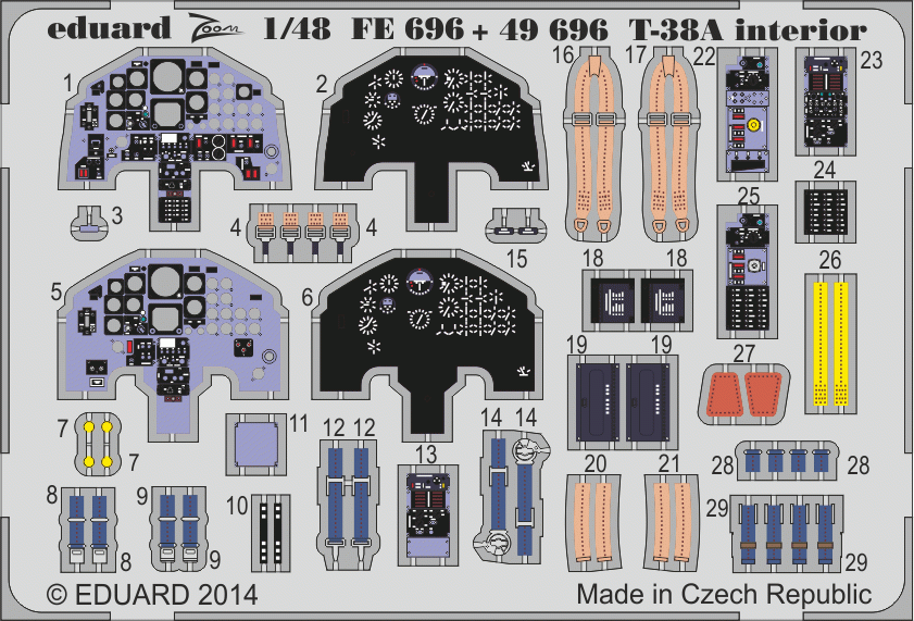 Eduard 49696 T-38A SA TROMPETTE 1/48