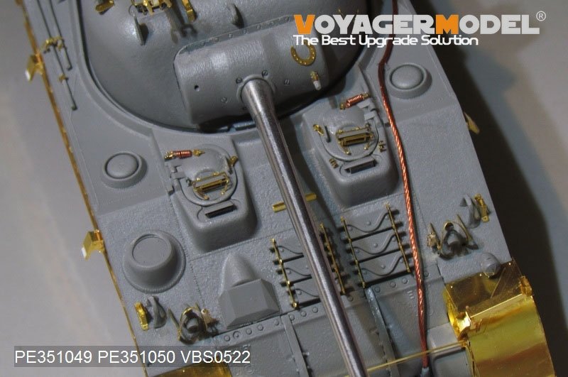 Maquette Voyager PE351049B Sherman VC Firefly britannique de la Seconde Guerre mondiale (version B, canon inclus) pour RFM 5038 au 1/35 – immagine 11
