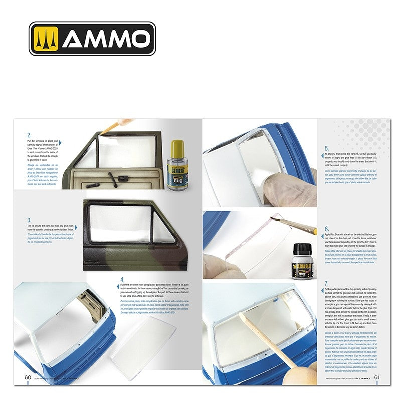 Ammo by Mig 6300 Maquettes à l&amp;#39;échelle pour débutants Vol. 1 : Assemblage (Bilingue anglais et espagnol) – immagine 6