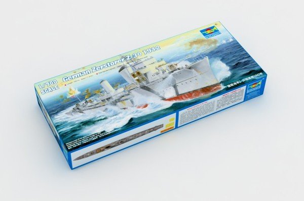 Trumpeter 05788 Zerstorer allemand Z-30 1942 1/700