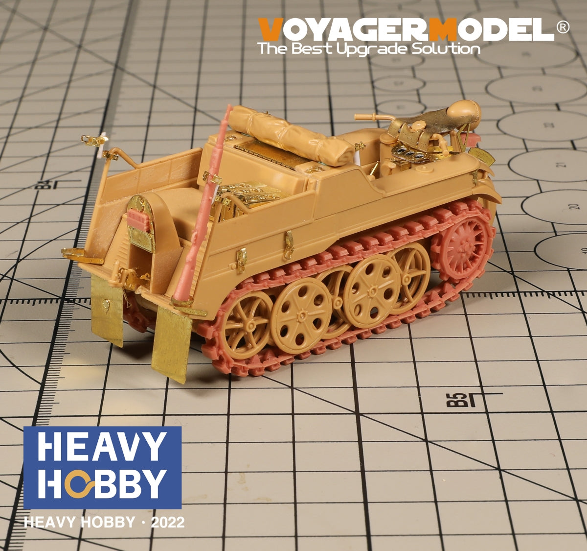 Heavy Hobby PT35072 WWII allemand Sd.Kfz.2 Kleines Kettenkard pistes normales 1/35 – Bild 4