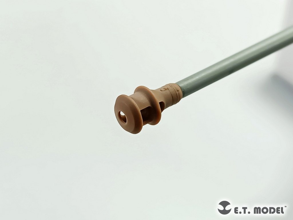 ET Model P35-301 WWII Allemand 75mm KwK/Pak40 Frein de bouche Type 1 (Impression 3D) 1/35 – image 3