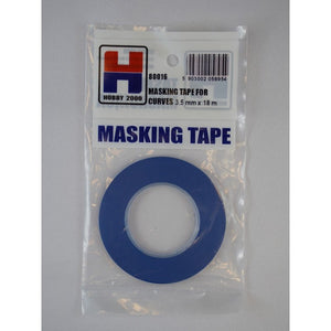 Ruban de masquage pour courbes Hobby 2000 80016, 3,5 mm x 18 m