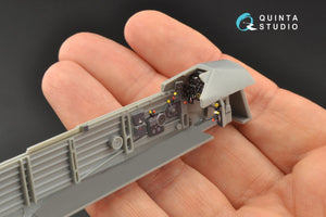 Intérieur imprimé en 3D et coloré sur papier décalcomanie Quinta Studio QD48098 Ju 87B-2/R-2 (Hasegawa) 1/48 – image 4